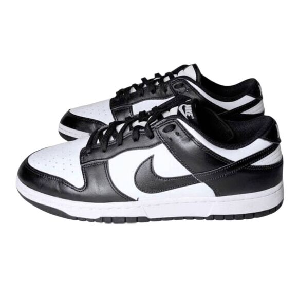 NIKE Dunk Low Retro 'White Black Panda' Sneakers Size W12/M10.5 - Picture 3 of 8
